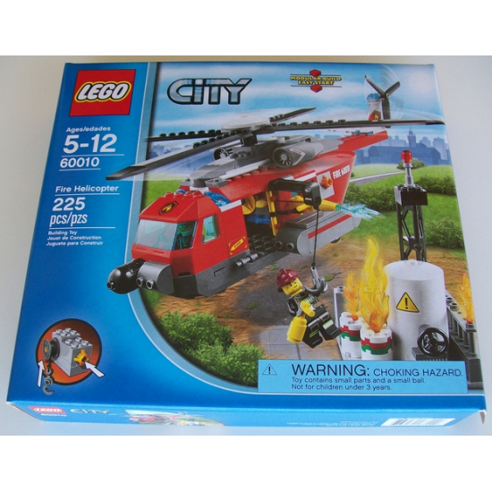 LEGO CITY L'hélicoptere des pompiers 2013
